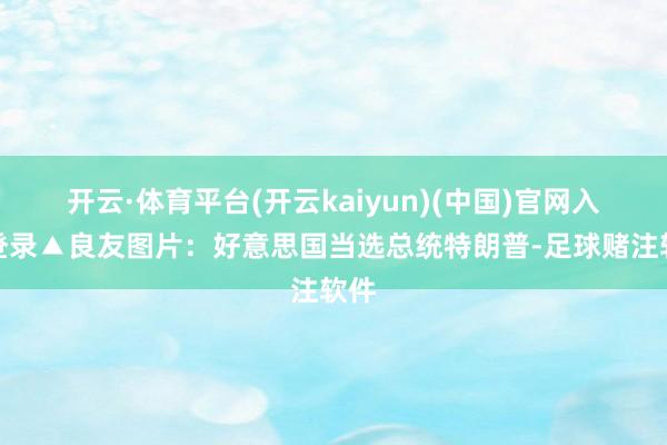 开云·体育平台(开云kaiyun)(中国)官网入口登录▲良友图片：好意思国当选总统特朗普-足球赌注软件