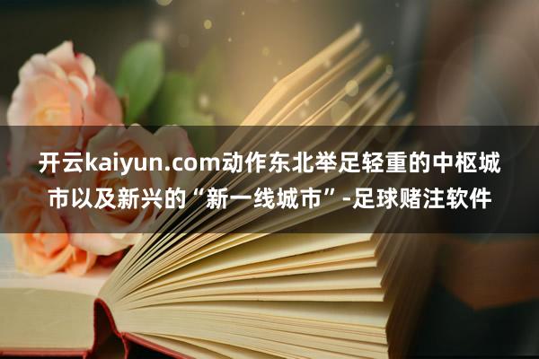 开云kaiyun.com动作东北举足轻重的中枢城市以及新兴的“新一线城市”-足球赌注软件