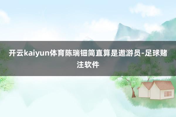 开云kaiyun体育陈瑞钿简直算是遨游员-足球赌注软件