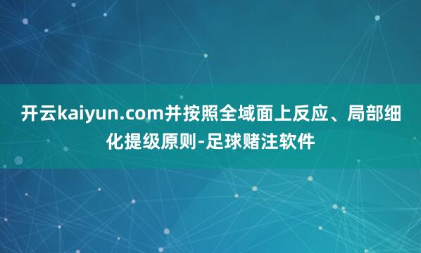 开云kaiyun.com并按照全域面上反应、局部细化提级原则-足球赌注软件