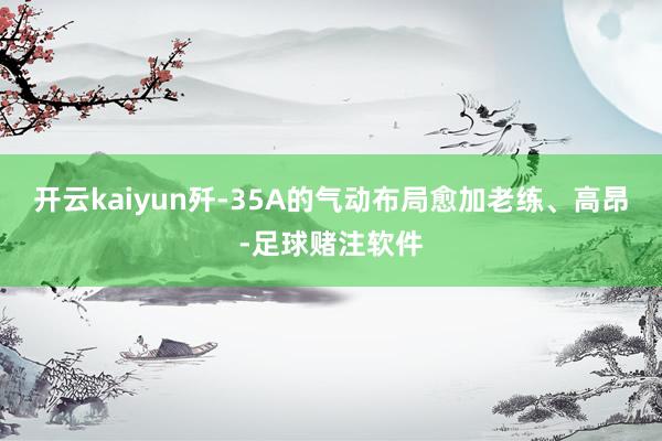 开云kaiyun歼-35A的气动布局愈加老练、高昂-足球赌注软件